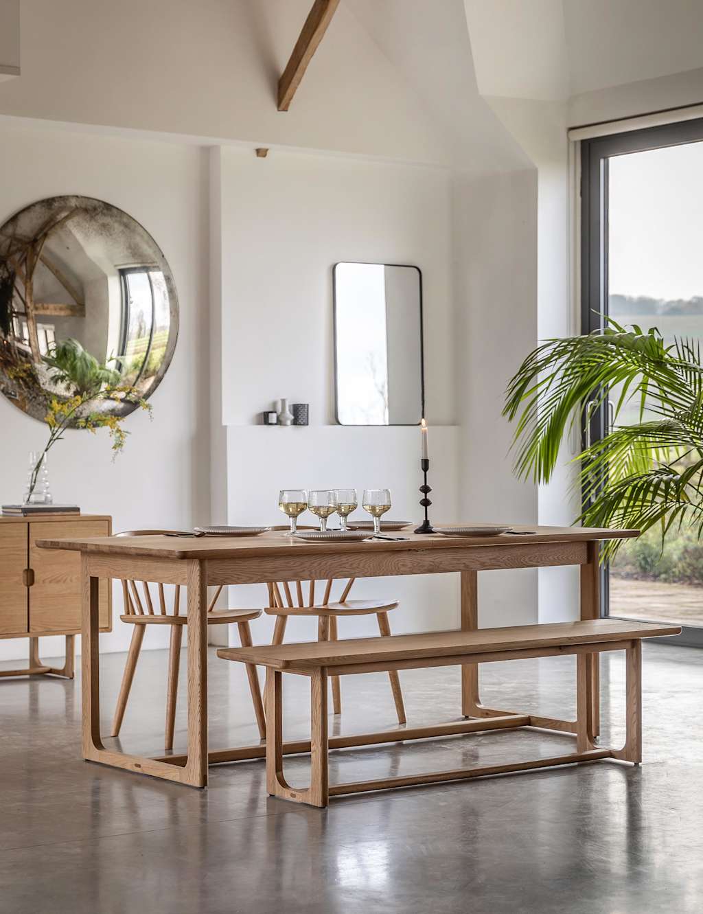 Gallery Direct Craft Extending Dining Table Natural