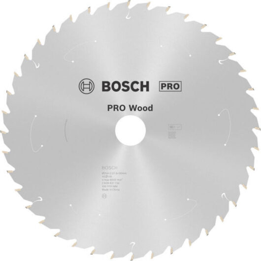 Bosch PRO Wood cordless Circular Saw Blade 254 x 2.2 x 30 mm T48 2608837734