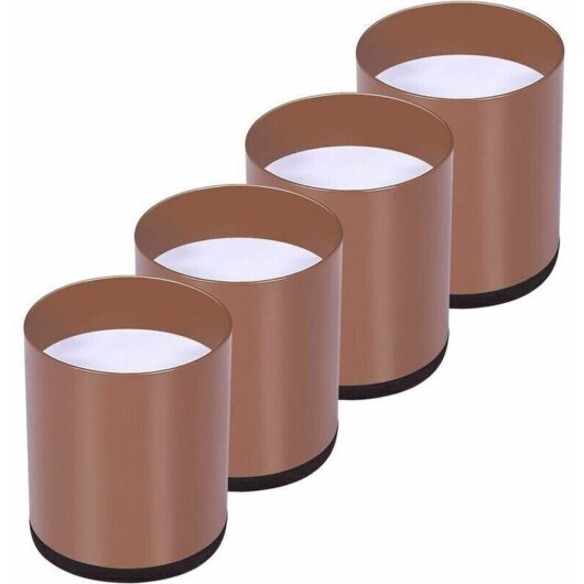 Carbon Steel Bed Leg Risers - Add Height to Your Furniture (Set of 4, Height 5cm)