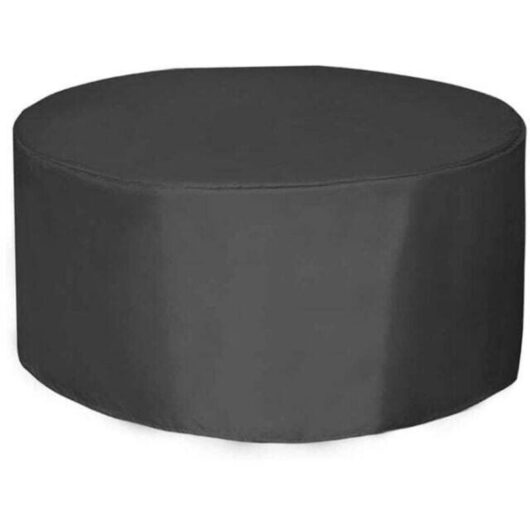 Oxford 420D garden furniture cover (130 × 71 cm), waterproof, UV-resistant and dustproof, for round tables