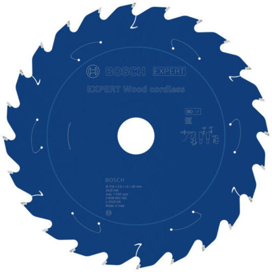 Bosch EXPERT Wood cordless Circular Saw Blade 216 x 2/1.4 x 30 mm T24 2608902163