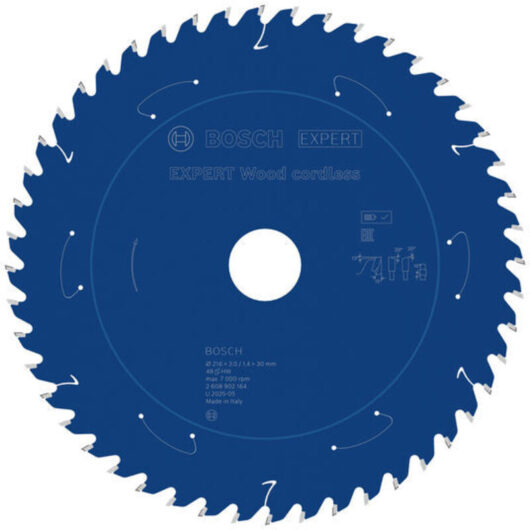 Bosch EXPERT Wood cordless Circular Saw Blade 216 x 2/1.4 x 30 mm T48 2608902164