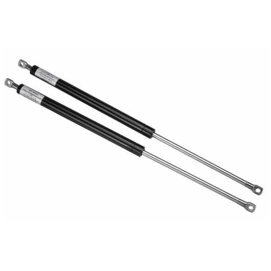 Dewdat - 2PCS Stainless Steel Ottoman Bed Gas Struts Piston 1100N 540mm