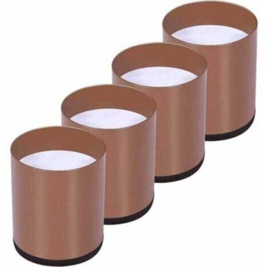 Four Carbon Steel Edge Raiser Feet, 5cm Height Booster Pads, Space Saving, Suitable for Furniture, Desks, and Bedding