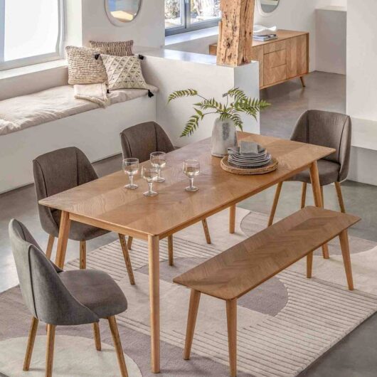 Gallery Direct Extending Dining Table Natural