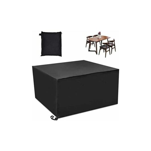 Garden Furniture Cover, Waterproof and Dustproof Protective Cover Tarpaulin Garden Cover, Polyester Garden Furniture Cover for Garden Living Room and