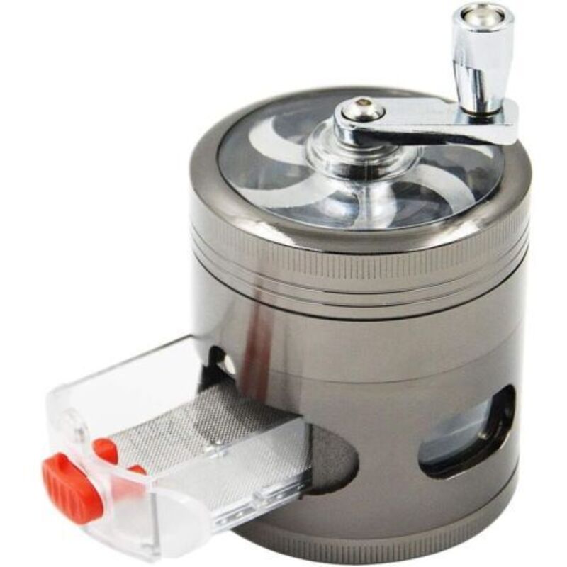 Grinder Herb Mill Spice Mill with Unbreakable Stainless Steel Grinder Herb Mill Spice Mill Herb Mill Kitchen Mill Transparent