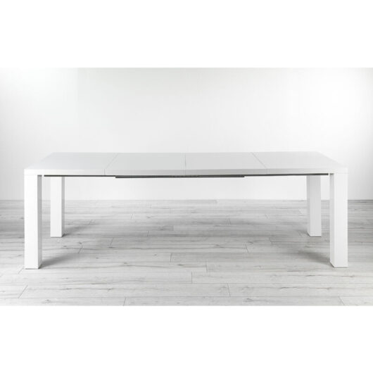 Mint Essentials Alexandra Extending White Dining Table 120cm-240cm